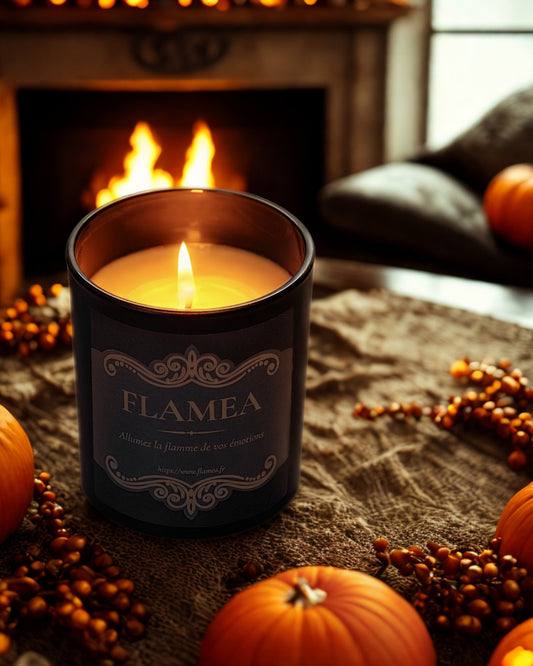 Bougie Citrouille