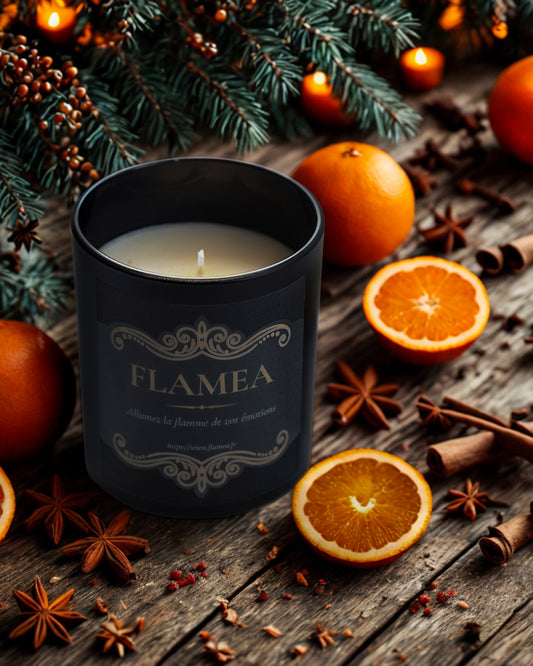 Bougie Orange & Cannelle